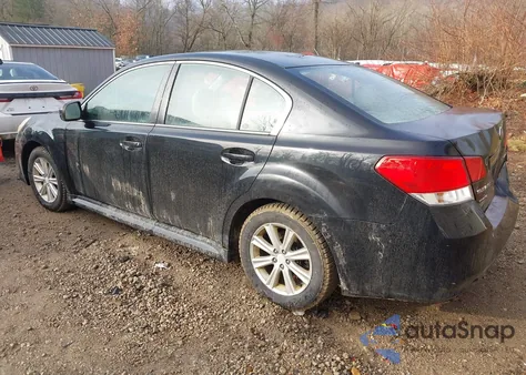 2011 Subaru Legacy 2.5I Premium from USA, damaged, VIN 4S3BMCG68B3245655
